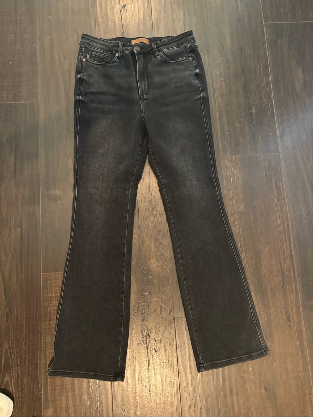 Judy Blue Washed Black Bootcut Jeans